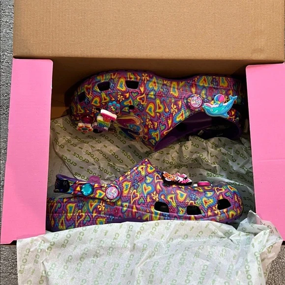 CROCS women’s 9 Lisa Frank - Picture 5 of 6